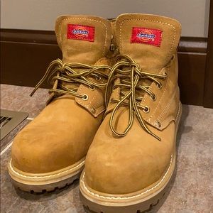 Dickies 6” steel toe work boot